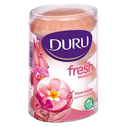 Duru Fresh Sensations Тоалетен сапун цветна магия 110gr. х 4