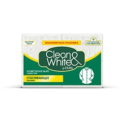DURU Clean&White сапун за пране за бяло пране 120гр. х 4