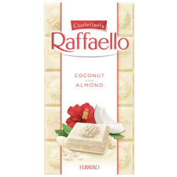 Raffaello White Chocolate with coconut and almond 90 g