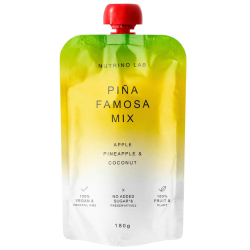 Плодово пюре Nutrino Lab Ябълка, Ананас, Кокос 180 гр.