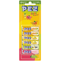 PEZ Exotic Fruit Flavored Candies 6 pcs. 51 g x 24 Mango, banana, nashi (Chinese pear), lychee