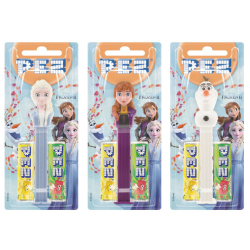 PEZ Toy with two fillers (1+2) Frozen 17 g x 12
