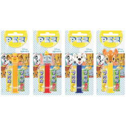 PEZ Toy with two fillers (1+2) Disney Animals 17 g x 12