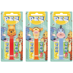 PEZ Toy with two fillers (1+2) Winnie-The-Pooh 17 g x 12