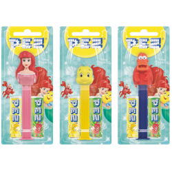 PEZ Toy with two fillers (1+2) The Little Mermaid 17 g x 12