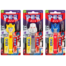 PEZ Toy with two fillers (1+2) Transformers 17 g x 12