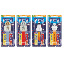 PEZ Toy with two fillers (1+2) Mars Mission 17 g x 12