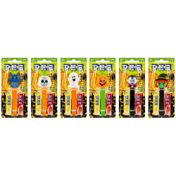 PEZ Toy with two fillers (1+2) Halloween Collection 17 g x 12