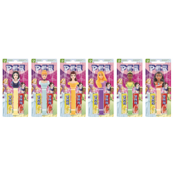 PEZ Toy with two fillers (1+2) Princesses 17 g x 12