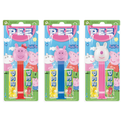 PEZ Toy with two fillers (1+2) Peppa Pig 17 g x 12