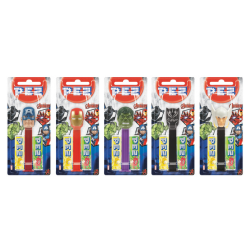 PEZ Toy with two fillers (1+2) Avengers 17 g x 12