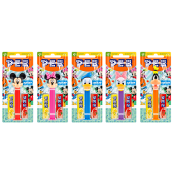 PEZ Toy with two fillers (1+2) Mickey Club 17 g x 12