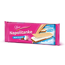 Вафли с мляко и какао